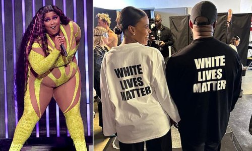 'We should have put a White Lives Matter t-shirt on Lizzo': Candace Owens defends Kanye West in Paris and says black Americans should be more outraged that obesity, abortion and 'black on black crime' are the biggest killers in the community