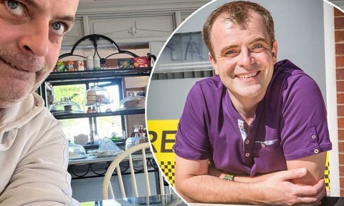 Coronation Street's Simon Gregson 'secretly working in wife's tearoom' during his break from the soap after fracturing his leg in six places