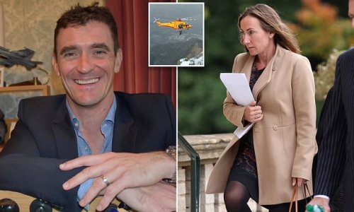 RAF pilot's widow who is suing for £1m compensation after he was killed ejecting from military jet over Italian Alps tells inquest that he was told aircraft was 'broken' days before tragedy