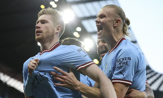 Erling Haaland and Kevin De Bruyne were 'unplayable' as they 'BULLIED'  Arsenal, says Alan Shearer... as the pair combined superbly to put Man City  in control of the title race | Flipboard