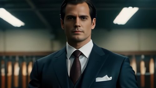 James Bond trailer featuring Henry Cavill as the iconic spy alongside Margot Robbie as a Bond girl...