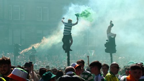 STRETCHED TO BREAKING POINT: Scotland's top cop says deploying hundreds of officers to police title parties is causing a major concern ... and she urges clubs to organise official events in future