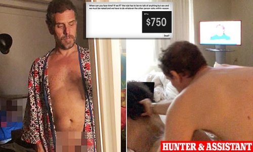 EXCLUSIVE: 'Set phone up so I can spy on you showering.' Hunter Biden threatened to withhold cash-strapped assistant's pay if she didn't FaceTime him naked, texts show - as it's revealed she's the FOURTH employee with whom he had a sexual relationship