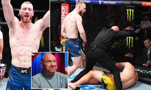 'He told me he was about to go homeless - that ain't going to happen': UFC boss Dana White generously gave emerging MMA star Joe Pyfer a place to stay for a WHOLE YEAR and some cash on the side - now the American is thriving by scoring knockout wins