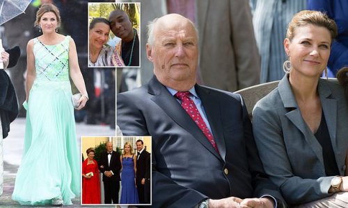 Scandi strip show! Is Norway's King Harald V, now set to follow Denmark's Queen Margrethe II - who's removed her grandchildren's titles - and stop daughter Märtha Louise, engaged to a bisexual US shaman, calling herself a Princess?