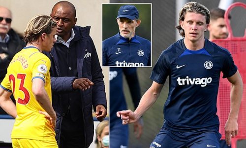 I decided to stay at Chelsea after bumping into Thomas Tuchel in a pub in April… but I haven't told Patrick Vieira that! CONOR GALLAGHER insists he's ready to step up into Blues first-team after impressing on loan at Crystal Palace