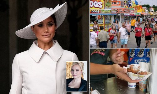 MEGHAN MCCAIN: I wish Meghan Markle would pursue her delusion plans to run for president for no other reason than to see The Duchess eating deep-fried Oreos at the Iowa State Fair. Of course - she never would