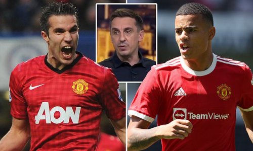 Man Utd's Mason Greenwood pleased with Robin van Persie comparison
