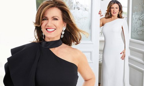 Susanna Reid displays her 1.5 stone weight loss in a glamorous photoshoot as she recalls flirty encounter with David Beckham
