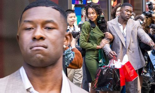 Mike Tyson biopic series Iron Mike shooting scenes on streets of NYC