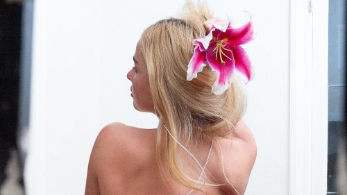 Addison Rae leaves little to the imagination in sexy topless snaps after Coachella performance