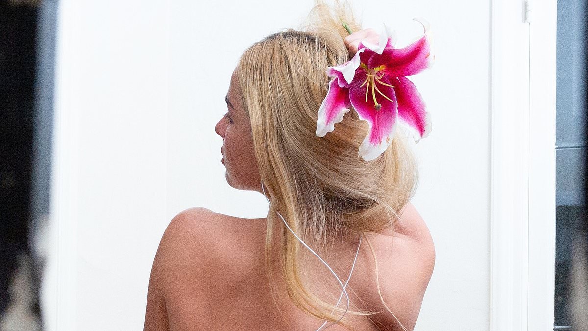 Addison Rae leaves little to the imagination in sexy topless snaps after Coachella performance