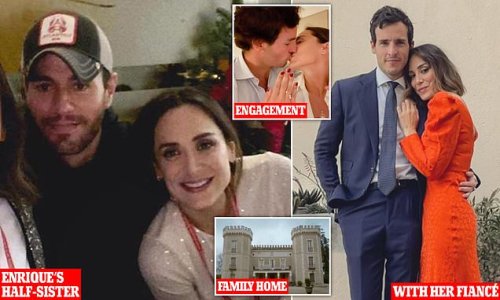 Heartbreak for Enrique Iglesias' aristocratic half-sister dubbed the 'Kim Kardashian of Spain' as she 'calls off her engagement' after video of her fiancé 'kissing another woman' goes viral - weeks after their Netflix series premiered
