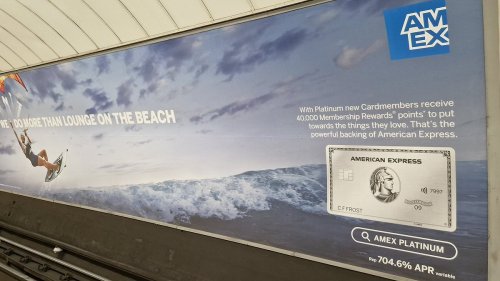 This American Express Platinum card has an APR of 704.6% - here's why