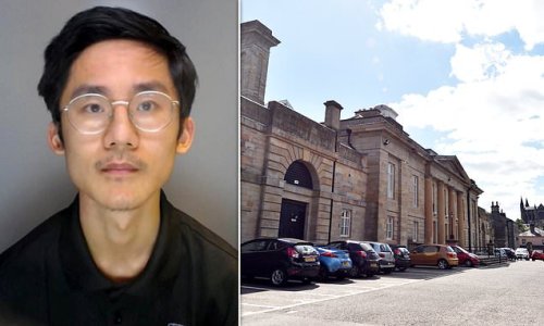 Student, 21, who sent a kilo of pork to a Muslim woman he went on a date with, used 44 different phone numbers to contact her and bought her a plane ticket to Beijing is jailed for stalking