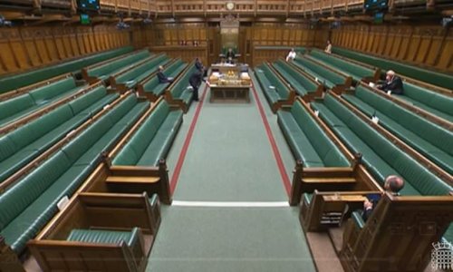House of Commons clocks off after less than three hours' work, just two days after returning from a half-term break