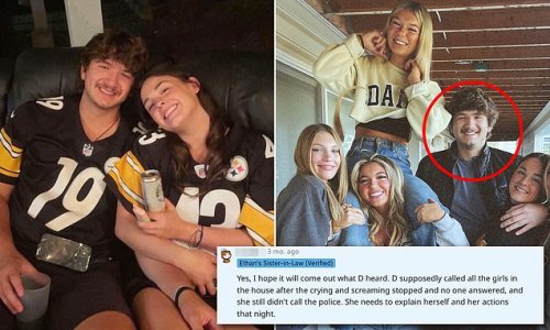 Family of Idaho murder victim Ethan Chapin question why surviving roommate Dylan Mortensen didn't call the cops after hearing 'crying and screaming' – and claims she called ALL of the girls in the house rather than 911