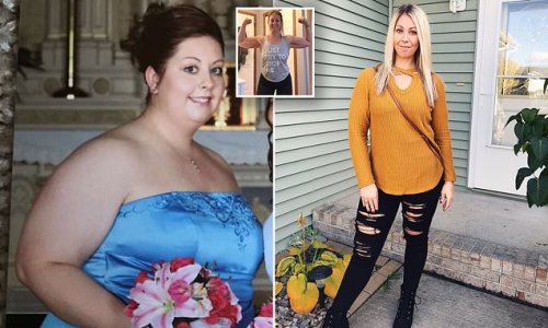 Mother Who Ballooned To Almost 300lbs By Gorging On Fried Food Sheds Almost Half Her Body Weight 