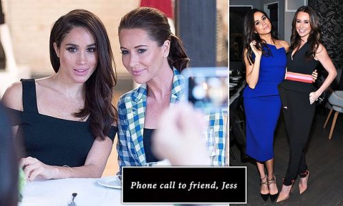 Meghan's estranged best friend Jessica Mulroney goes silent on social media as Netflix documentary drops - despite series featuring intimate call between stylist and royal about Harry's proposal