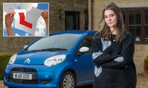 Woman, 22, who 'catastrophically failed' her driving test with three majors including breaking the speed limit gets her licence after travelling 65 miles to try again in the town with the UK's highest pass rate
