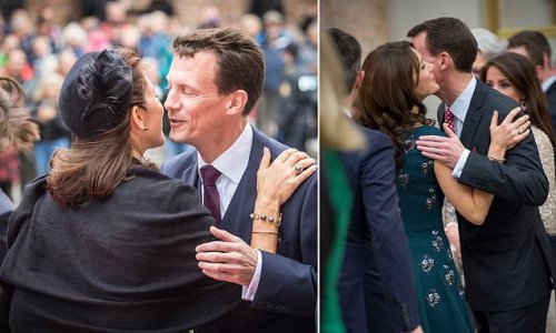 Is this the REAL reason behind the Danish royal feud? Prince Joachim was 'deeply in love' with his sister-in-law Crown Princess Mary and even tried to kiss her in a 'drunken moment' at a gala, Spanish magazine claims