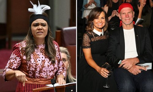 Ugly feud erupts between Aboriginal senator Jacinta Price and Peter FitzSimons over controversial Voice to Parliament: 'Get down from the ivory tower'