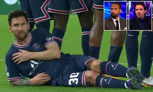 Rio Ferdinand shocked as PSG star lies down behind the wall