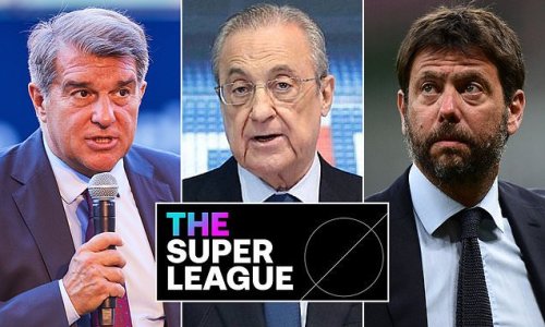 Barcelona, Juventus and Real Madrid vow to continue Super League plans