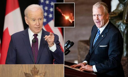 Joe Biden 'took FOURTEEN HOURS to tell Congress Iran-backed militants had launched strike on US base in Syria that killed US contractor' - as GOP claims it's because he wanted bill pushed through first
