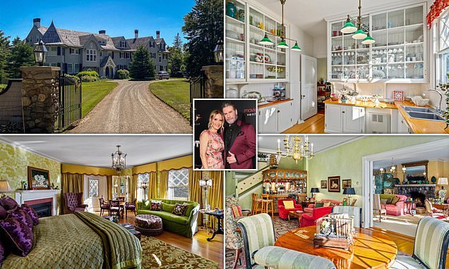 John Travolta puts his hotel-sized Maine property (boasting 20 bedrooms and sitting on 48 acres) on the market for $5M... 30 years after snapping up the mansion with late wife Kelly Preston