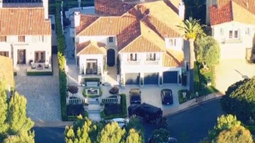 Carnage in flashy Newport Beach as homeowner in $5million mansion shoots intruder who broke in with...