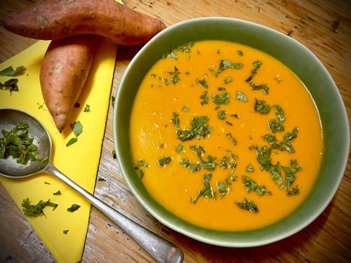 HOT POTATO: What’s cooking today: Curried sweet potato soup