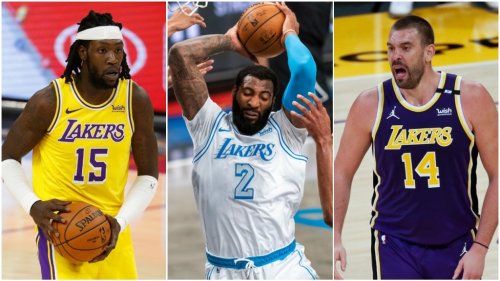 Lakers’ center rotation creates intrigue, but they say they get along ...