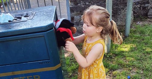 Heart-wrenching moment girl bins favourite toy smashed by yobs - and her joy at what happened next