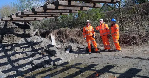 Flood hit railway line through Snowdonia will reopen to passengers this week