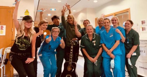 The Alarm's Mike Peters praises hospital staff for 'bringing him back to life' as leukaemia fight continues