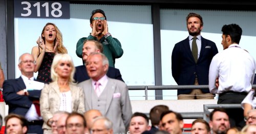 David Beckham, Will Ferrell and Blake Lively turn out to see Wrexham at Wembley