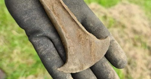 Rare Bronze Age axe head found in Anglesey field - and it's still sharp after thousands of years