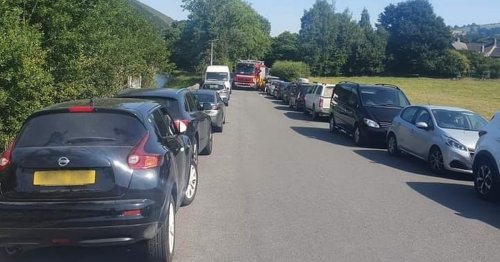 Firefighters met with 'wall of cars' in North Wales village amid fears over 'dangerous' parking