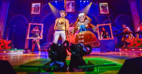 An evil curse, a beast and a barrel of laughs makes for the perfect panto at Theatr Clwyd