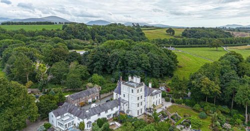 A fantasy tower home with sweeping views of the Menai Strait goes up for sale