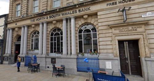 Father and son who beat up pub doormen banned from Wales