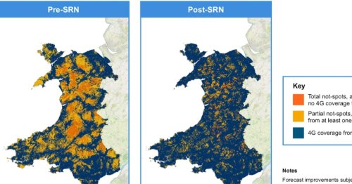 See where 4G coverage is set to improve in North Wales