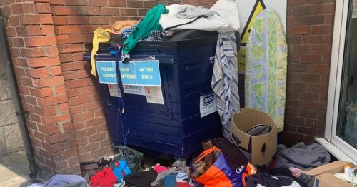 Louts 'steal, urinate on and burn' donations left outside Llandudno RSPCA store