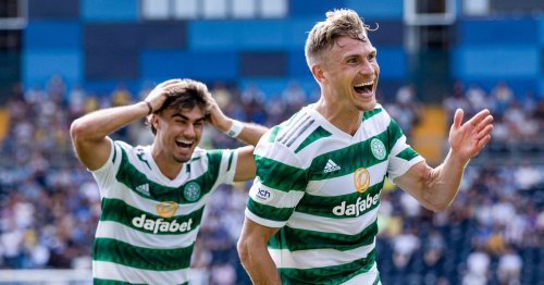 Carl Starfelt earns Celtic acclaim from Ange Postecoglou as he finds beauty in 'ugly' Kilmarnock goal