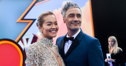 Rita Ora stuns in see-through gown as she attends Thor premiere with beau Taika Waititi