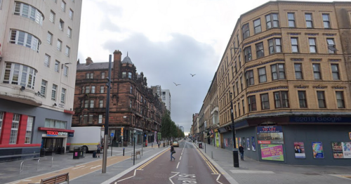 Teenager dies within premises on busy Glasgow shopping street