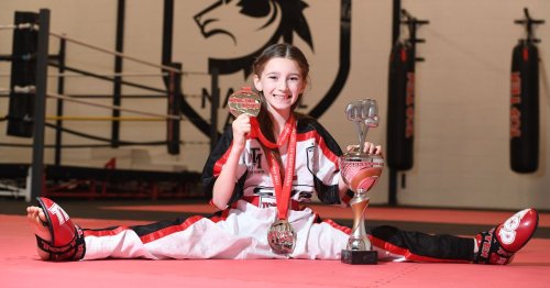 West Lothian youngster proves she's a real martial arts master after