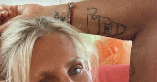 Ulrika Jonsson brands herself 'hot' in makeup-free selfie after topless snap in garden