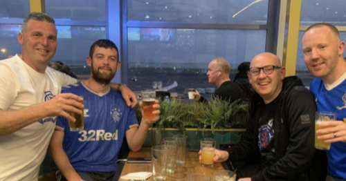 Rangers fans 'sickened' after cancelled flight sees them miss Europa League final and lose thousands of pounds